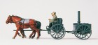16507 Preiser WWII German horse drawn field kitchen (unpainted)